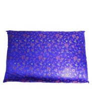 신도방석-금사양단 (파랑) 90*60cm(보살방석)